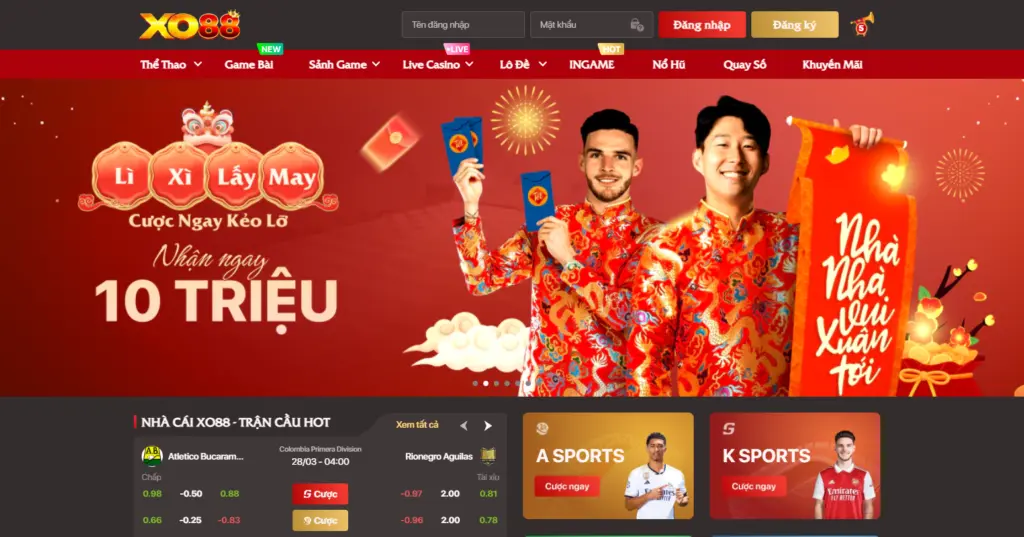 XO88 - Nhà cái cá cược trực tuyến hàng đầu
