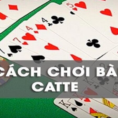 Cách chơi bài catte – Hướng dẫn cách chơi nhanh thắng