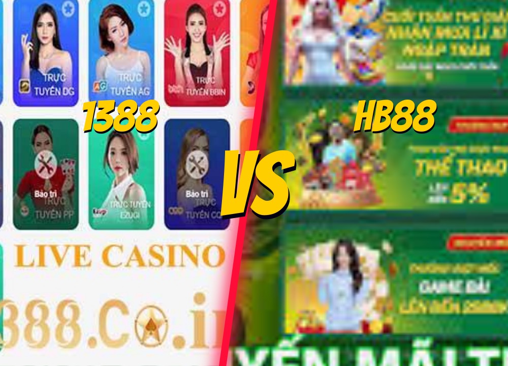 Kho game đồ sộ của cả hai nhà cái 1388 và HB88
