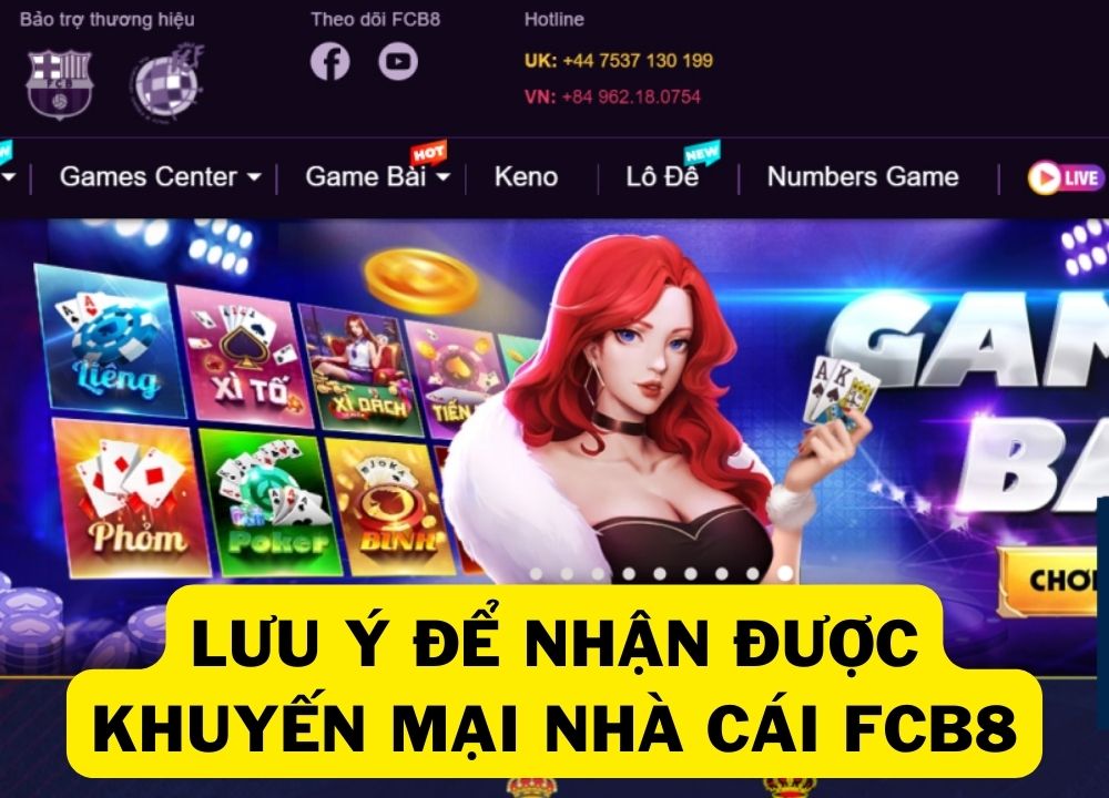 Hướng dẫn nhận khuyến mại nhà cái FCB8