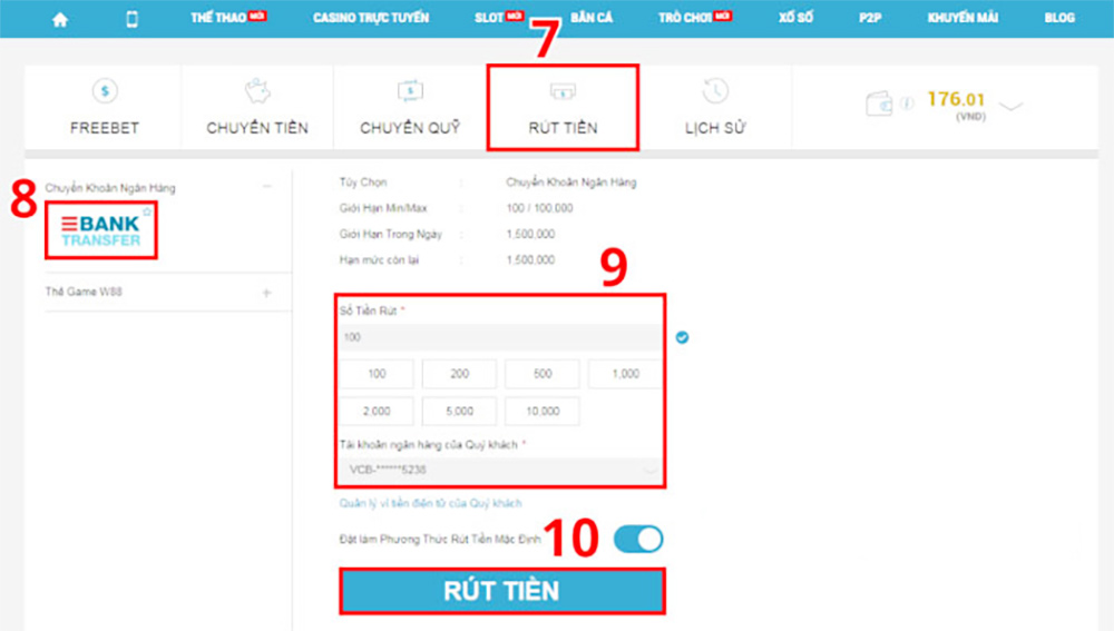 thuc hien rut tien, Nhà cái uy tín, Top Nhà Cái Uy Tín 2025, top nhà cái uy tín