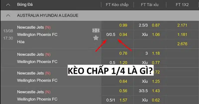 choi-keo-1-4-ca-tran-ft-jpeg Chơi kèo 1/4 cả trận (FT)