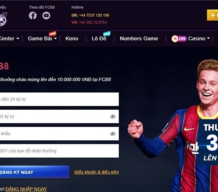Hướng dẫn đăng ký FCB8 chi tiết các bước cho người mới