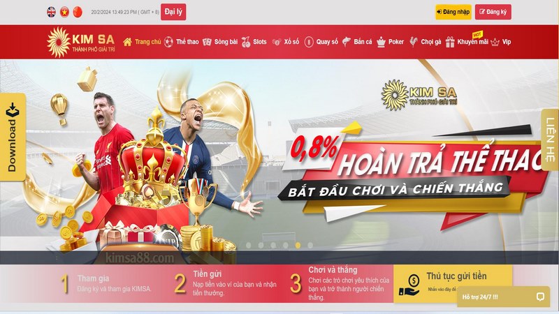 Đăng ký Kimsa - Hướng dẫn tạo tài khoản cho người mới 1 dang ky kimsa 1, Nhà cái uy tín, Top Nhà Cái Uy Tín Nhất Việt Nam 2025, top nhà cái uy tín