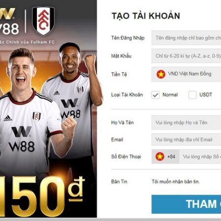 Đăng ký W88 – Nhận ưu đãi và trải nghiệm kho trò chơi