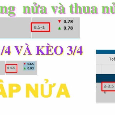 Kèo 3/4 Là Gì? Cách Chơi Kèo Chấp 3/4 Chuẩn Nhất