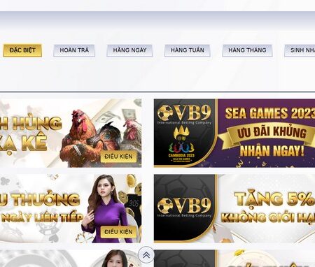 Cập nhật các chương trình khuyến mãi Vuabai9 mới nhất