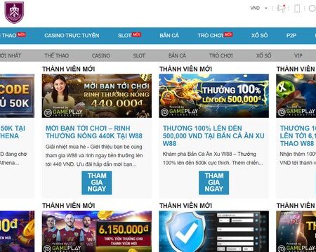 Khuyến mãi W88 – Giúp dân chơi rinh tiền thưởng khủng