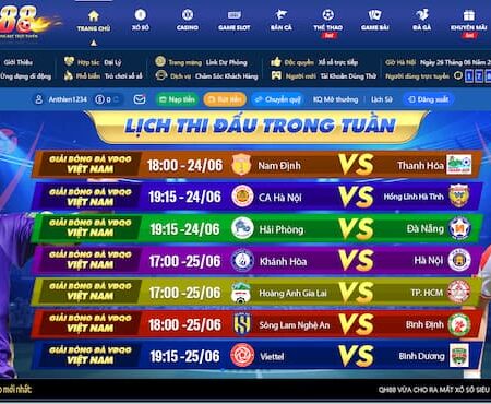 QH88 – Cá cược ăn tiền cực lớn tại nhà cái uy tín số 1 Việt Nam