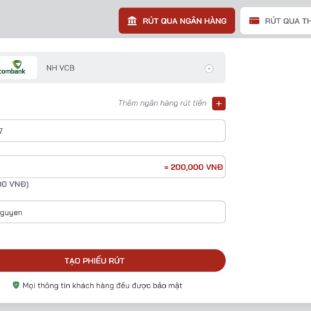 Hướng dẫn rút tiền Red88 đơn giản cho tân thủ
